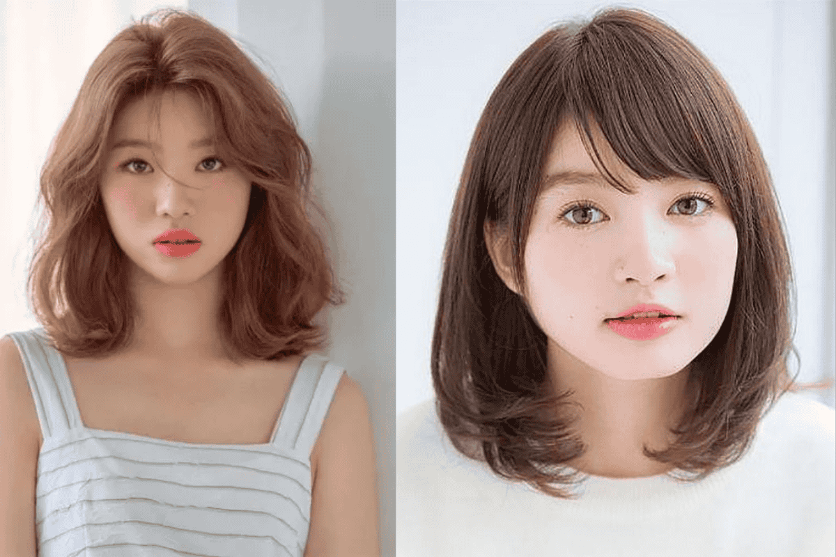 Kiểu tóc ngang vai cho khuôn mặt tròn (1)