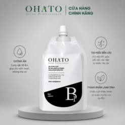 Thuốc Dập Uốn OHATO Giữ Nếp Xoăn Bền Lâu Tóc Đàn Hồi Setting Perm 450ml