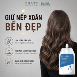 kem uốn duỗi trung bình ohato A2 kem uốn duỗi trung bình ohato A2