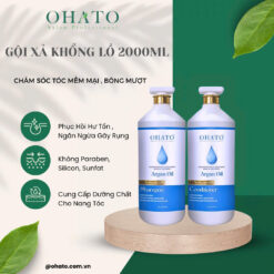 Gội xả Argan Ohato - Phục hồi hư tổn