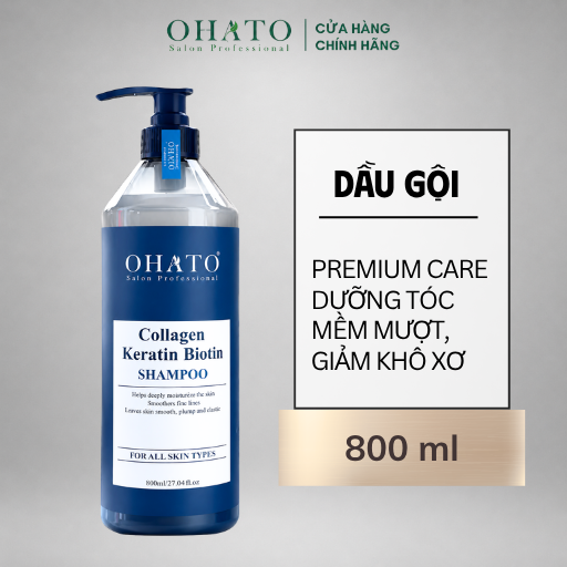 Gội cao cấp Dầu gội xả biotin collagen