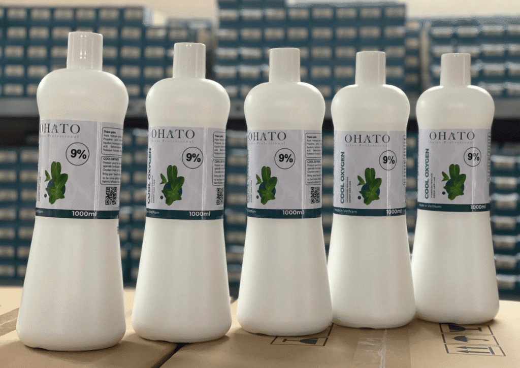 Oxy trợ nhuộm Ohato cam kết mang đến sản phẩm chất lượng cao nhất với sự minh bạch tuyệt đối