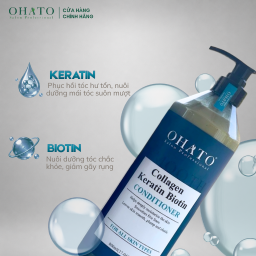 Xả cao cấp (3) Dầu gội xả biotin collagen
