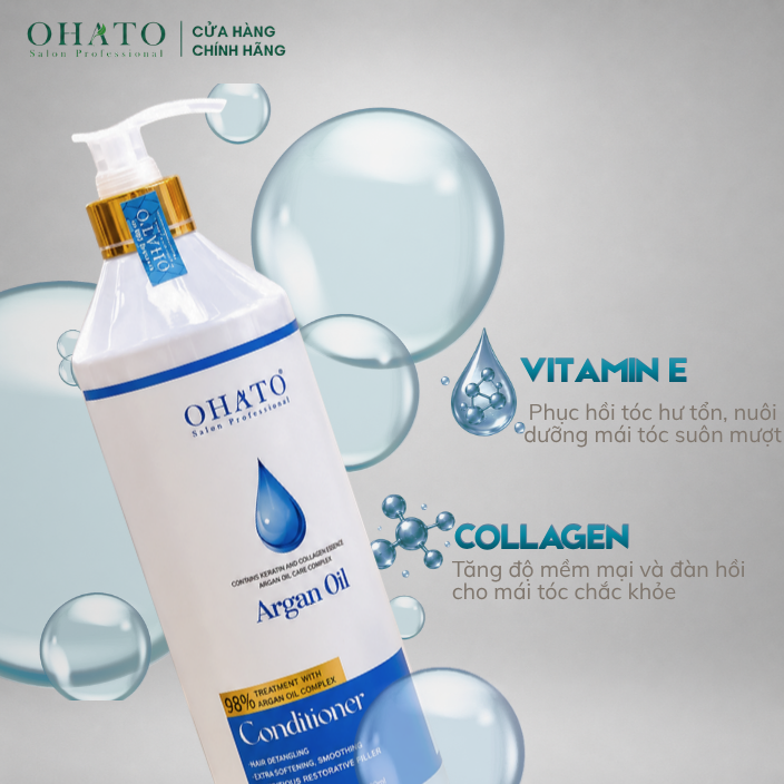 Xả cao cấp (5) dầu gội xả collagen