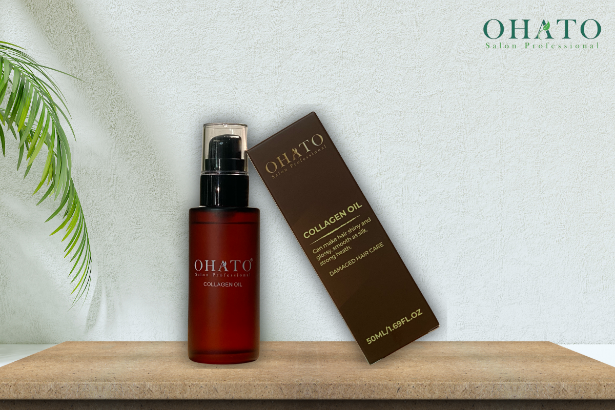 Tinh dầu Collagen OHATO chăm sóc tóc