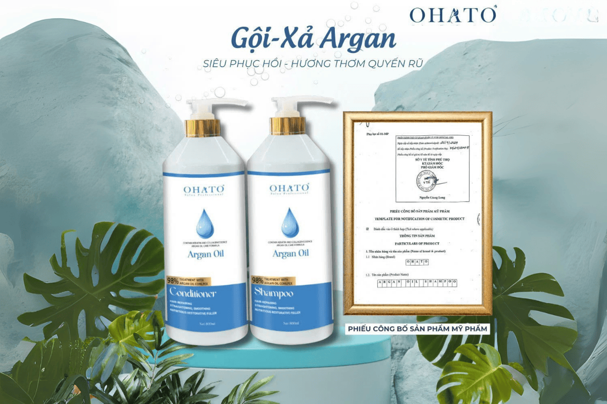 Dầu gội OHATO cách phục hồi tóc khô xơ nhanh nhất