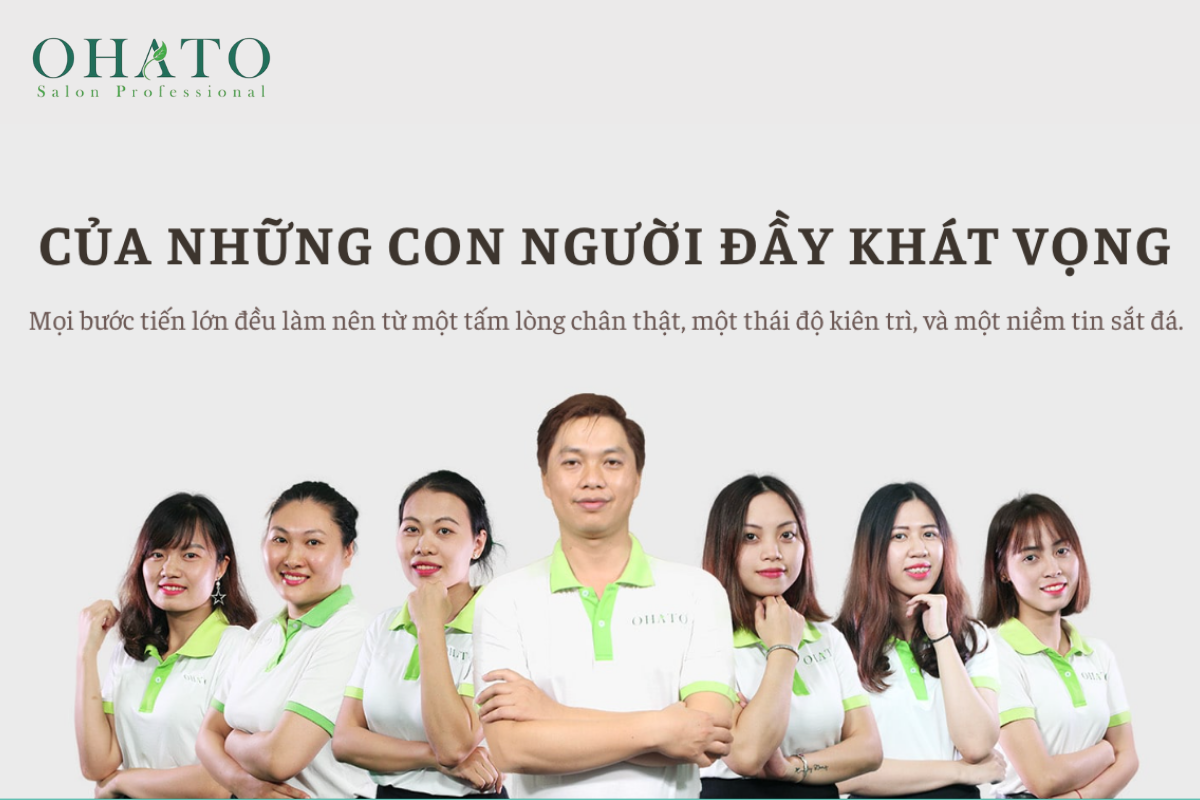 Nhân sự Ohato được đào tạo chăm sóc khách hàng