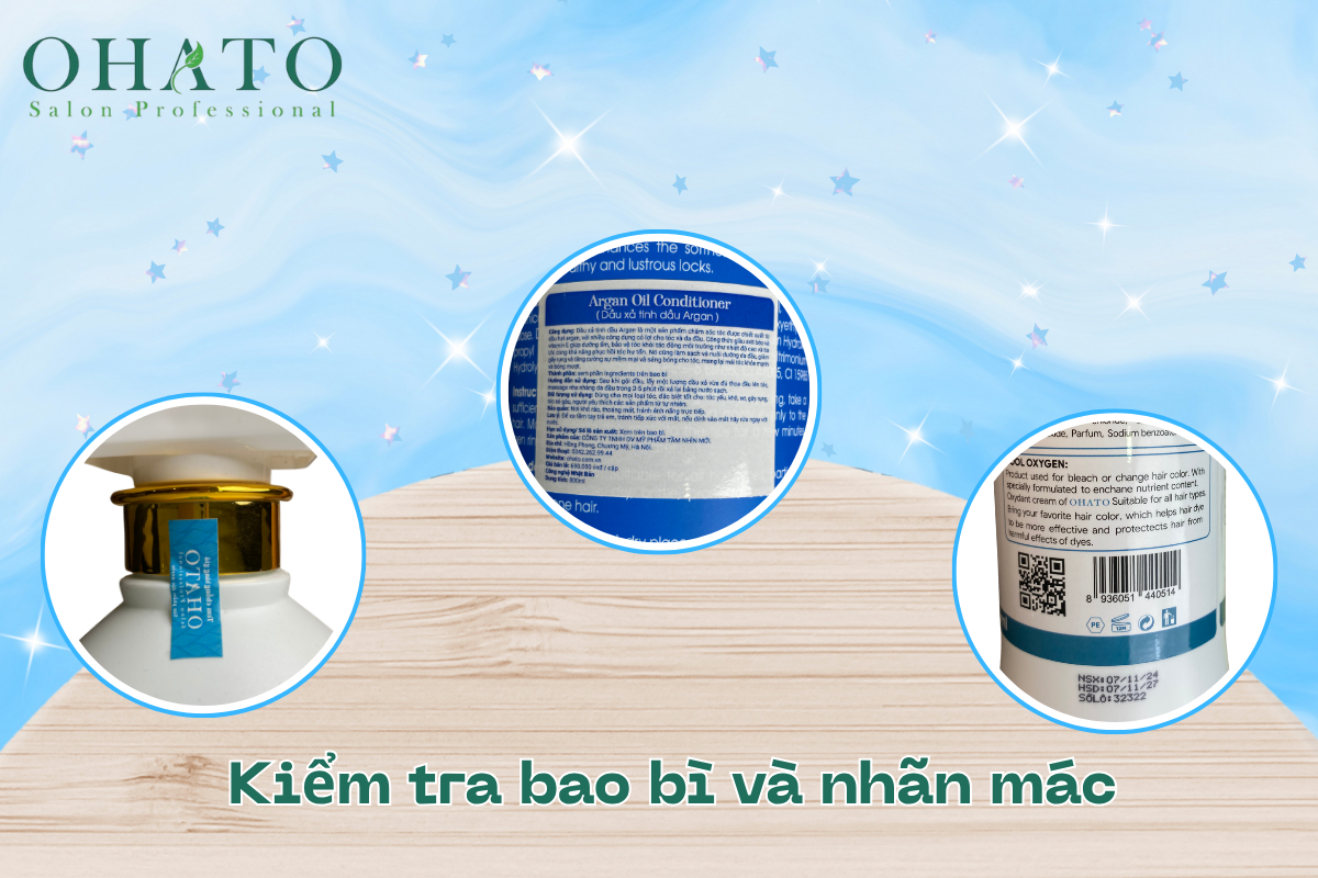 Phân biệt OHATO thật giả qua bao bì và nhãn mác