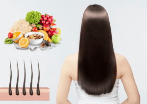 Chế độ dinh dưỡng và sinh hoạt để tóc mượt từ gốc