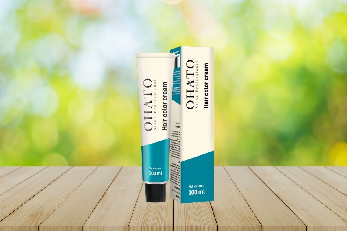 Thuốc nhuộm tóc không đen da đầu OHATO