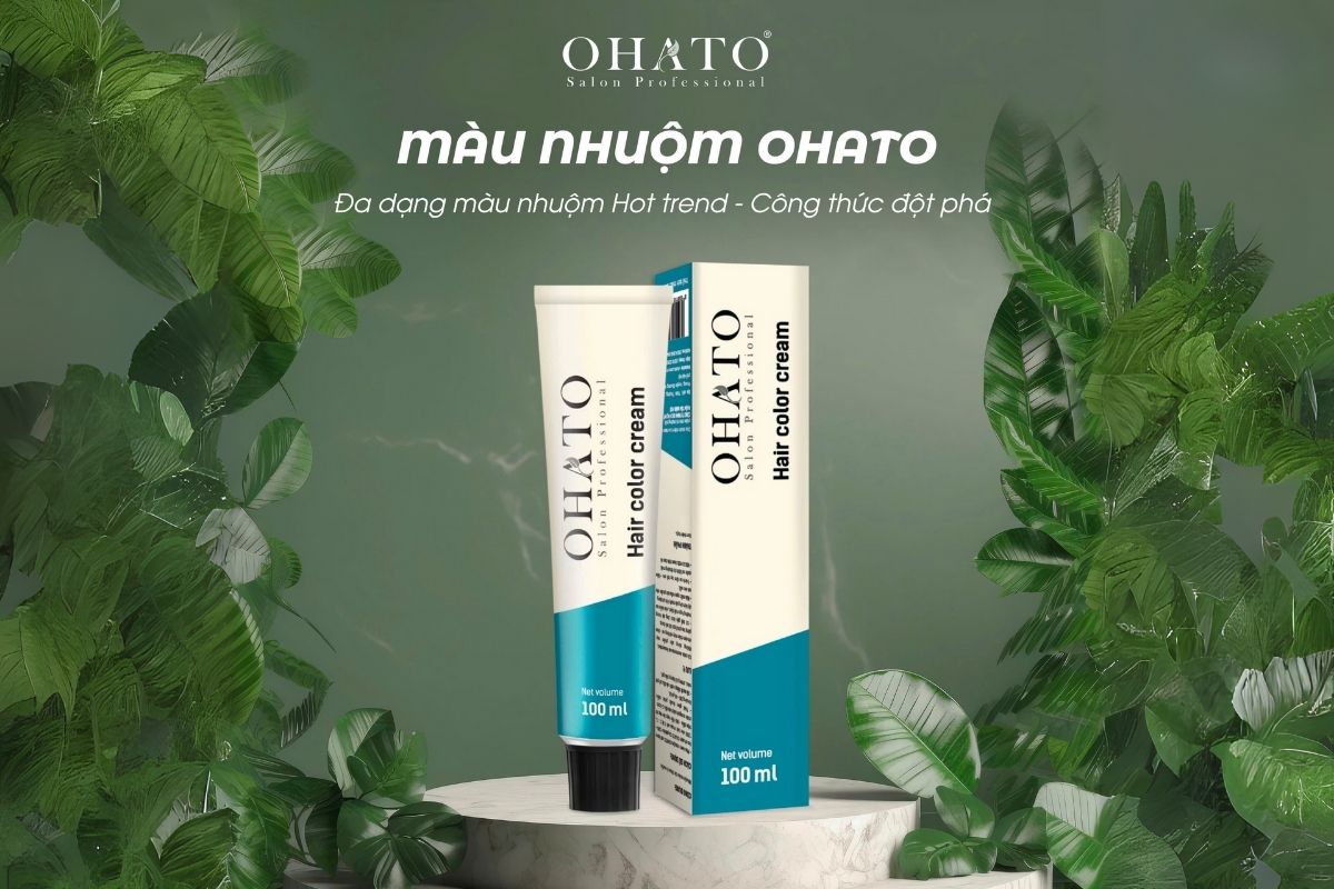Kem trợ nhuộm chính hãng OHATO