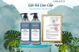 Mỹ phẩm an toàn gội và xả chính hãng OHATO