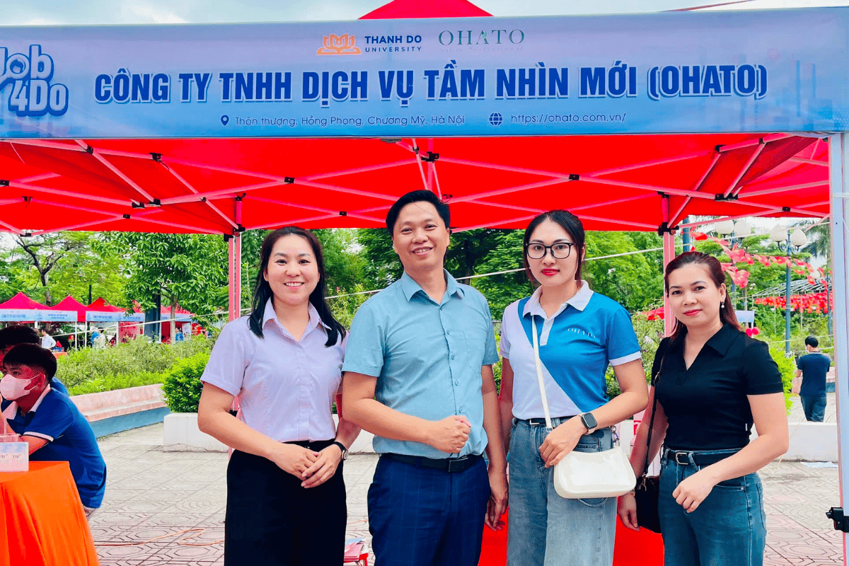 OHATO đồng hành cùng Job 4 Do tại Đại học Thành Đô