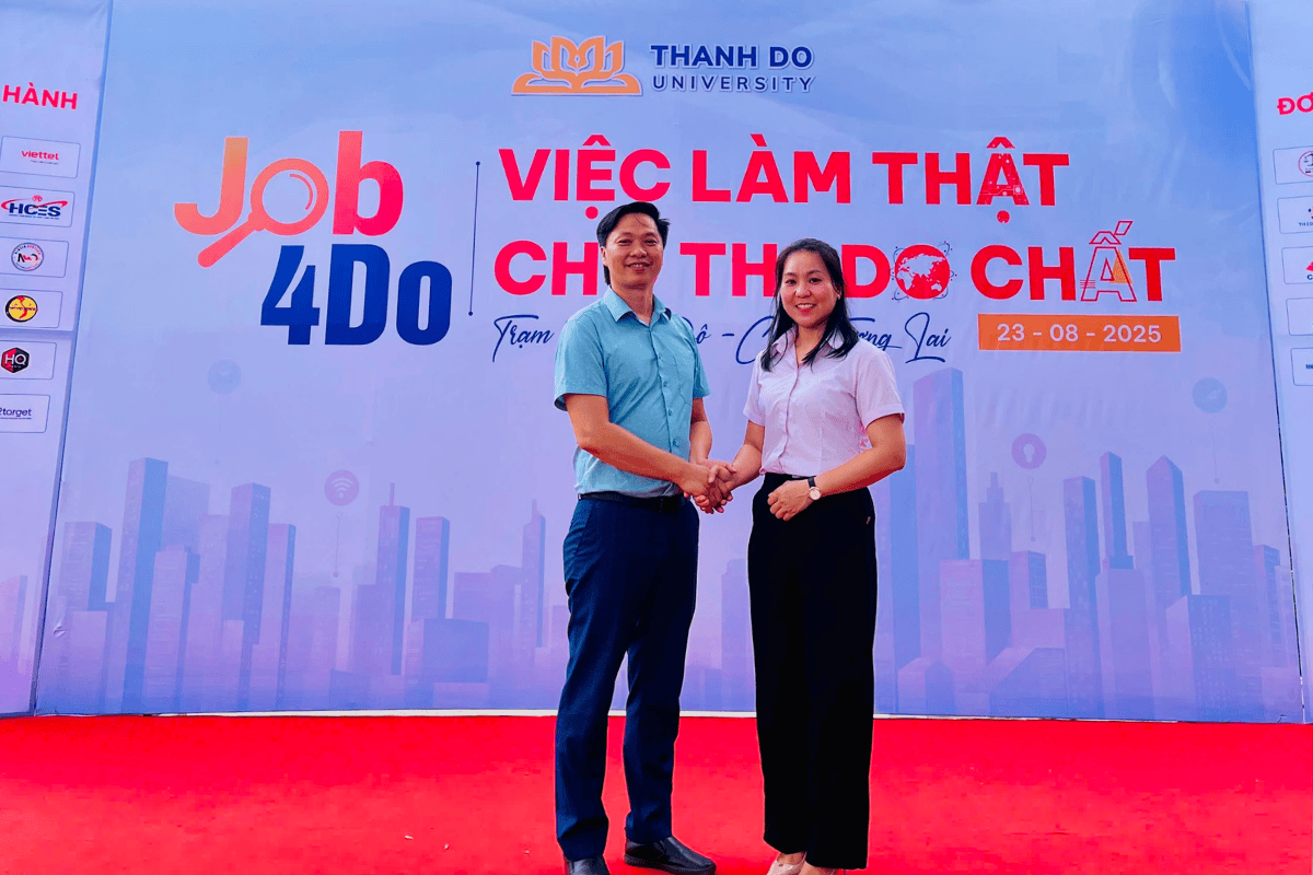 OHATO đồng hành cùng job 4 do tại đại học Thành Đô