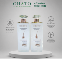 Bộ Gội Xả OHATO Phục Hồi Chuyên Sâu Tóc Hư Tổn Giảm Khô Xơ Repair Series 800ml