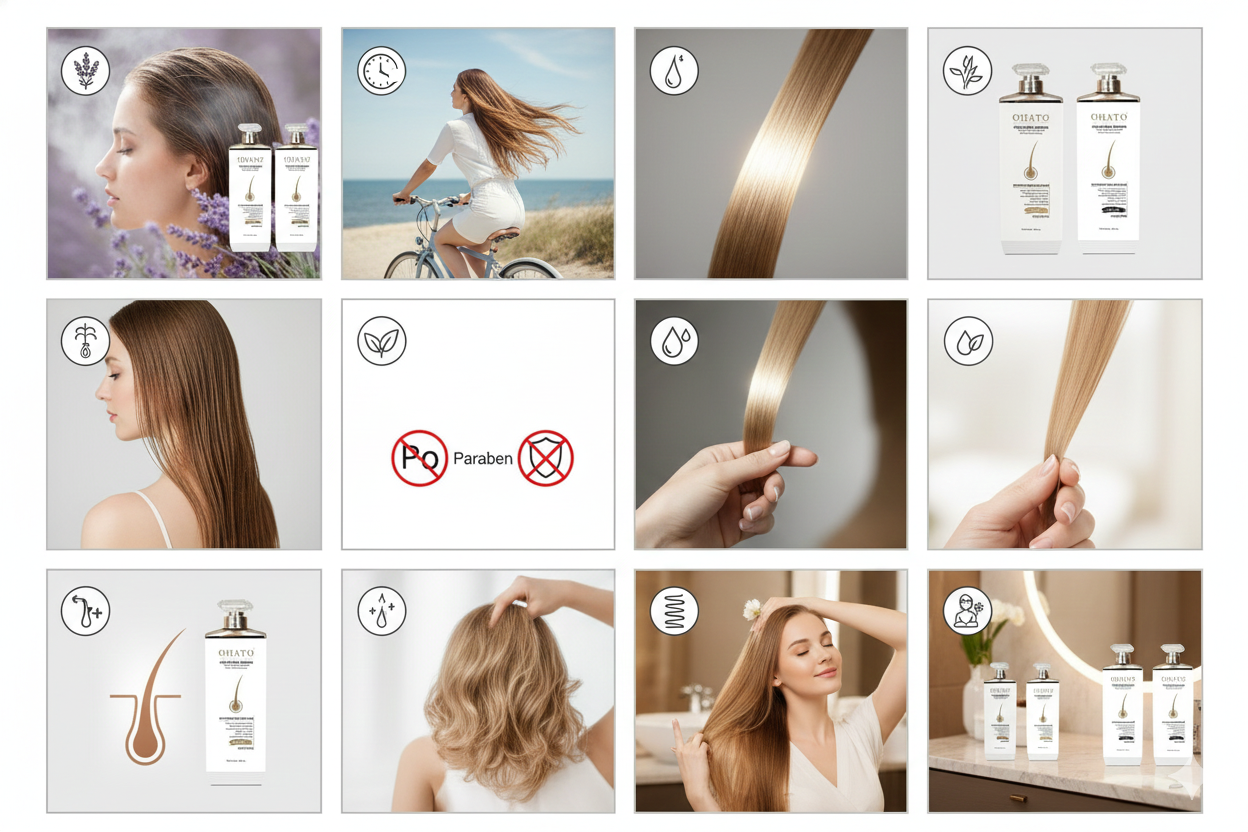 8 siêu năng lực của dầu gội cấp thơm như nước hoa OHATO