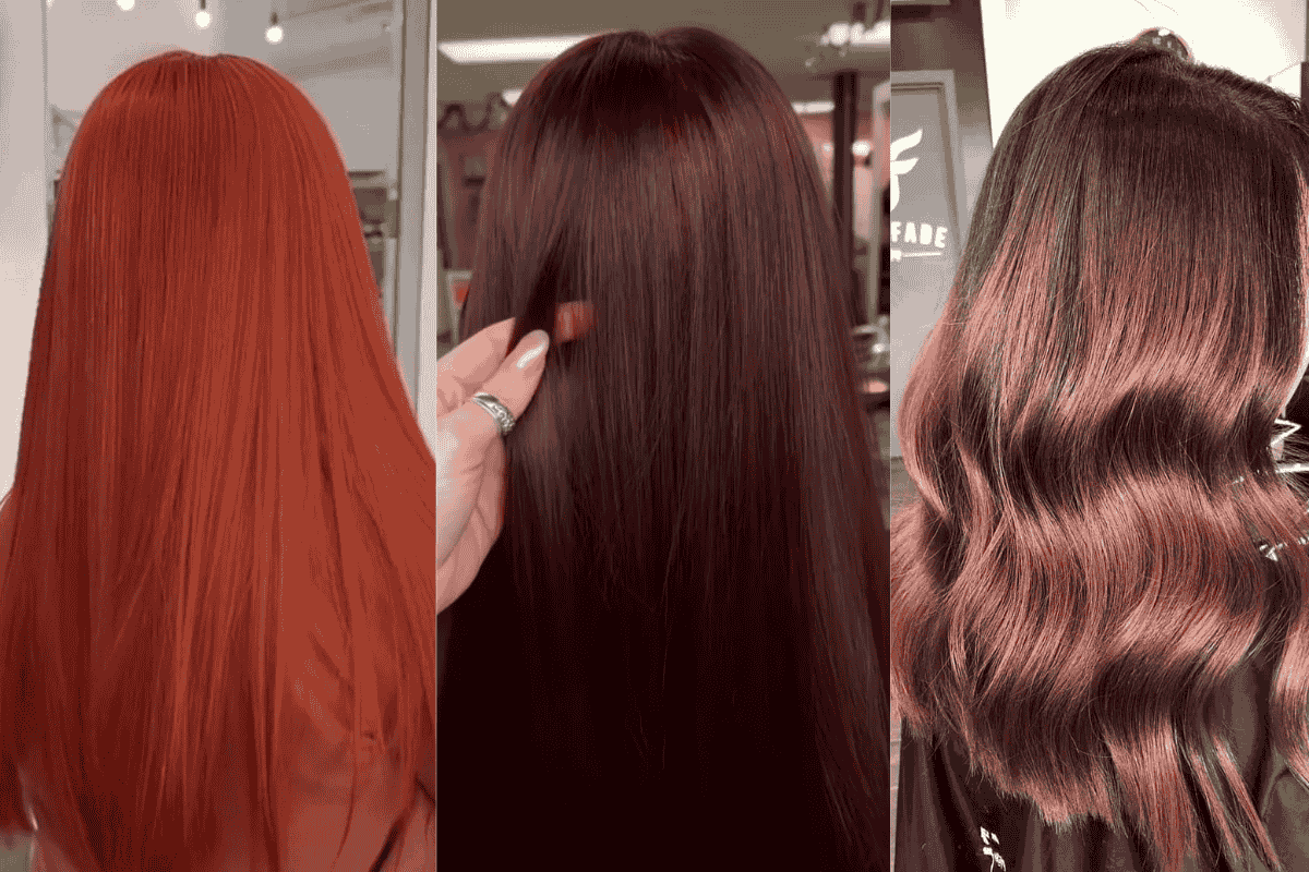 Bảng màu tóc nhuộm đỏ 2026