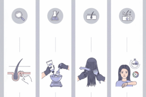 Cách pha thuốc nhuộm tóc màu khói