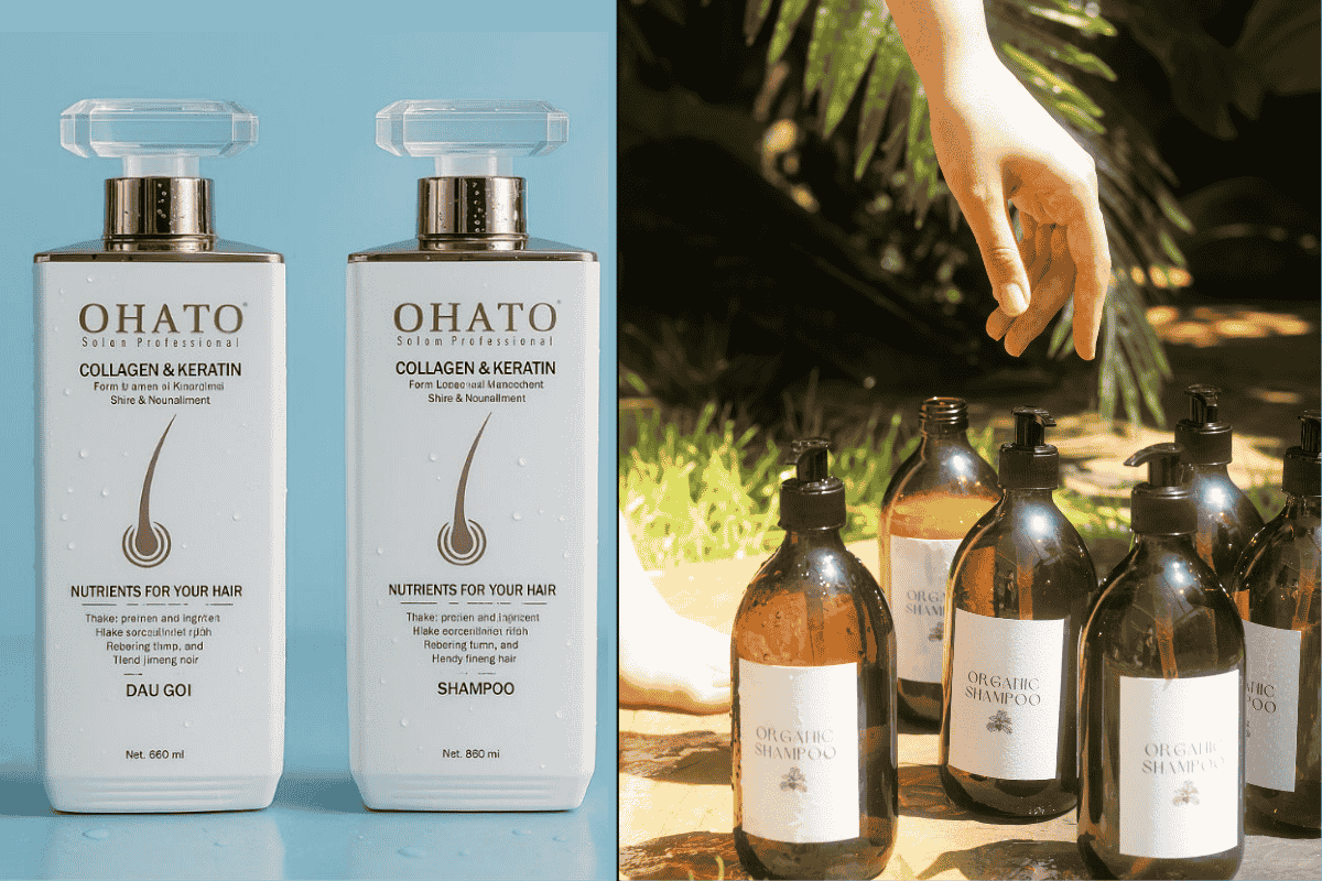 Dầu gội OHATO và dầu gội truyền thống