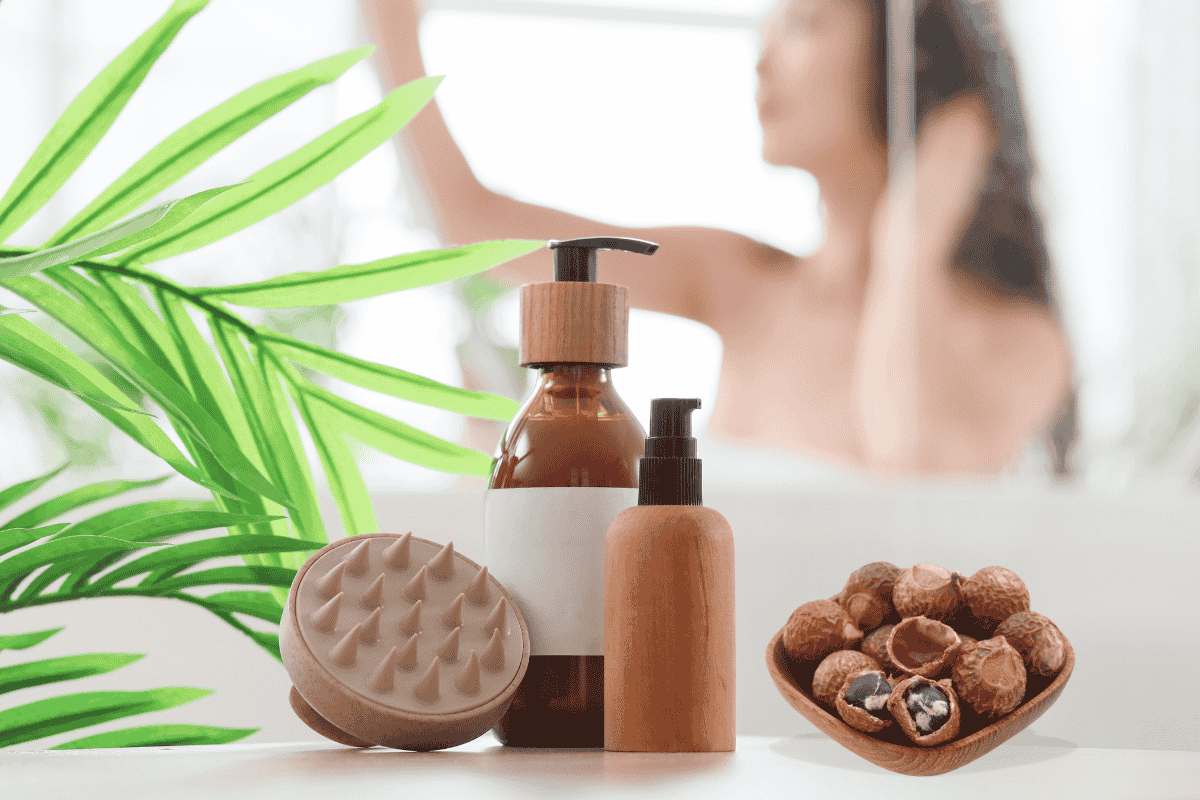 Góc khuất phía sau những bài dầu gội bồ kết review màu hồng