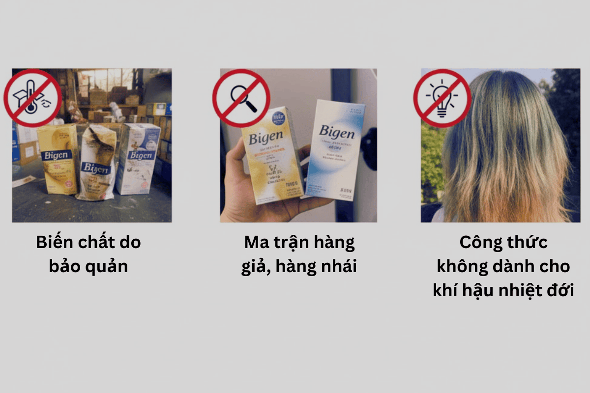 Góc khuất phía sau những hộp thuốc nhuộm tóc Nhật Bản xách tay