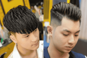 Màu tóc nhuộm cho học sinh nam