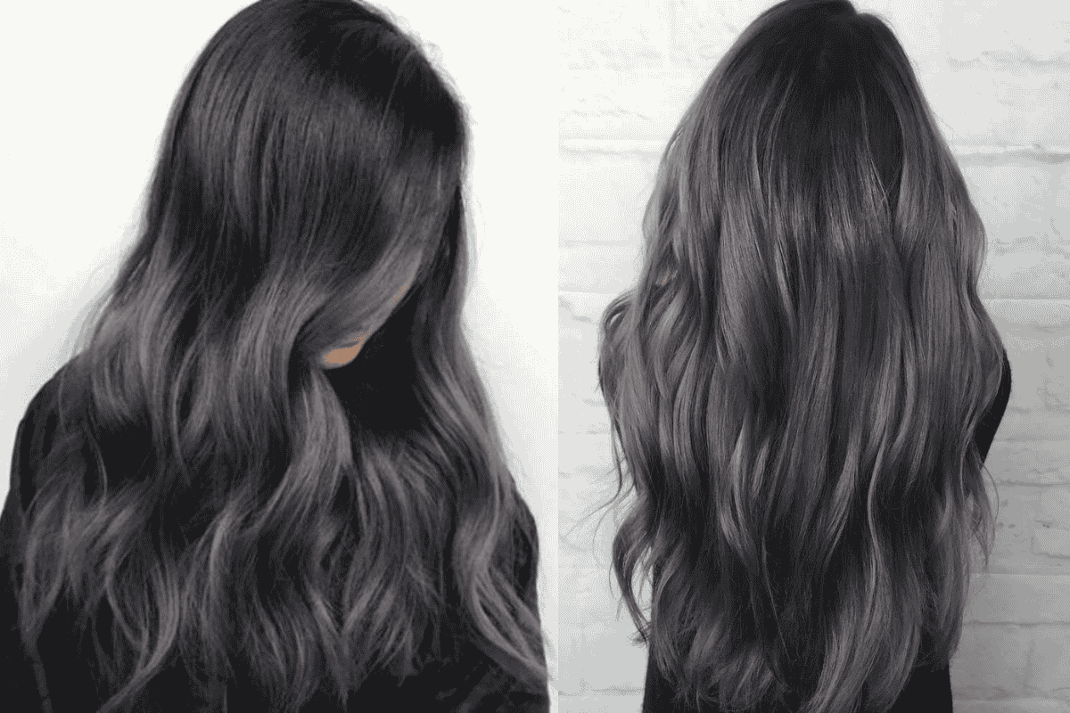 Thuốc nhuộm tóc màu đen khói