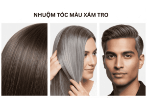 Toc nhuom xam tro khong tay