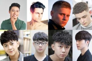 Các kiểu tóc nam ngắn mặt tròn phổ biến