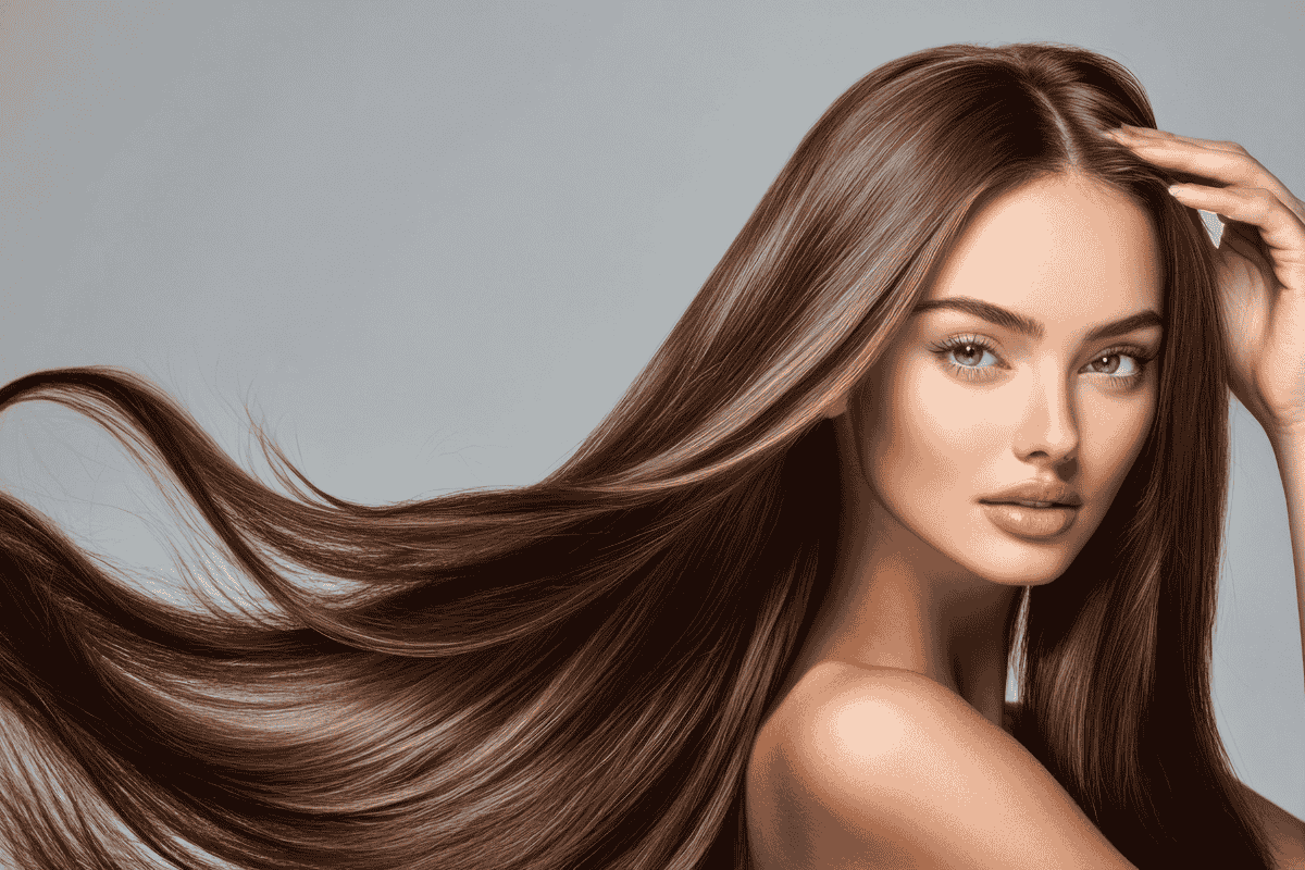 Da vàng nên nhuộm tóc màu gì