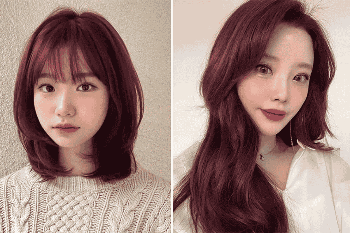 Màu đỏ tím trầm hợp với làn da nào