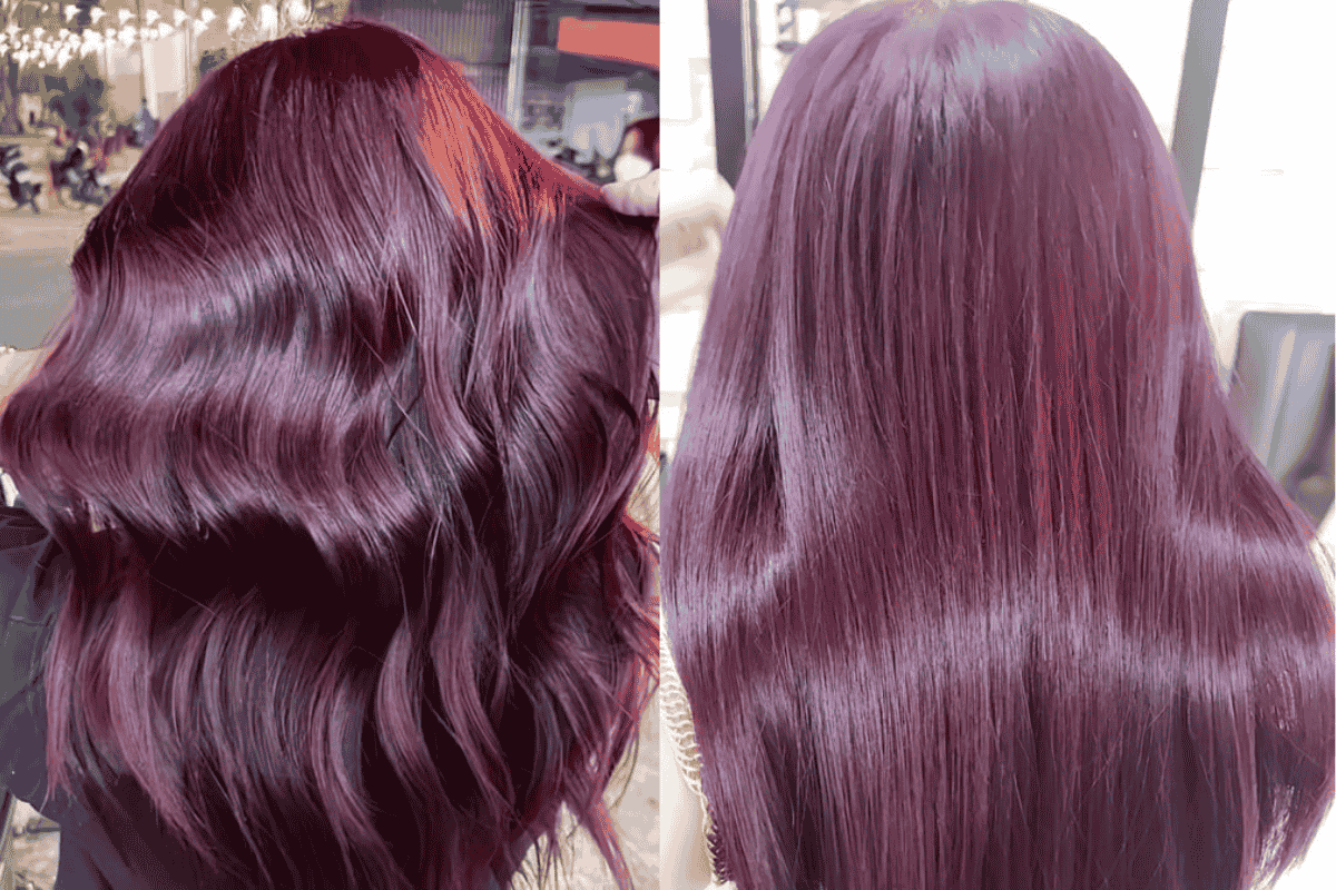 Màu đỏ tím trầm