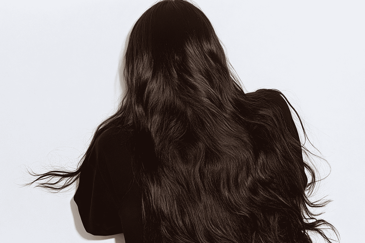 Màu tóc socola đen trầm