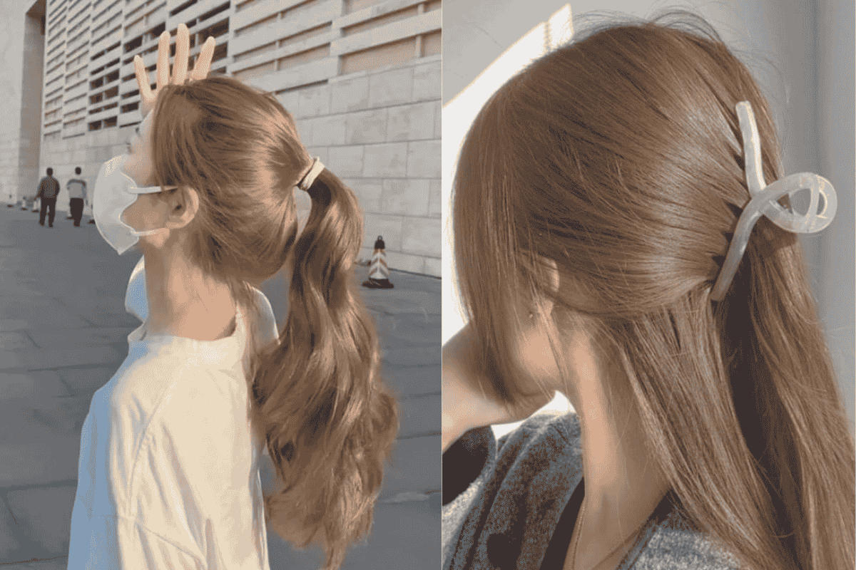 Màu trà sữa không tẩy cho người đi học và đi làm