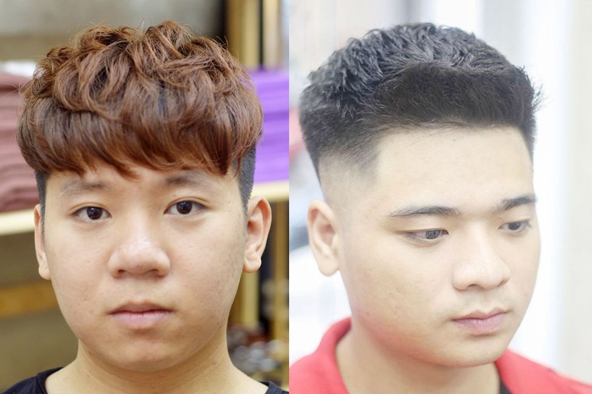 Nguyên tắc khi chọn tóc nam ngắn mặt tròn