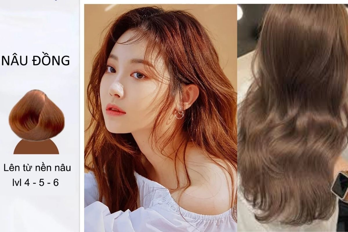 Sự đa dạng trong bảng màu nâu đồng