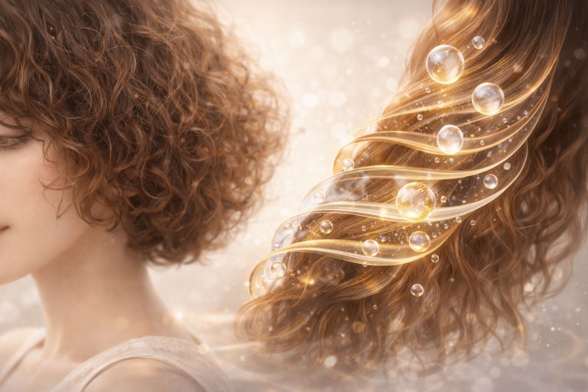 Cách chăm sóc tóc xù hiệu quả dựa trên nguyên lý khóa ẩm đa tầng