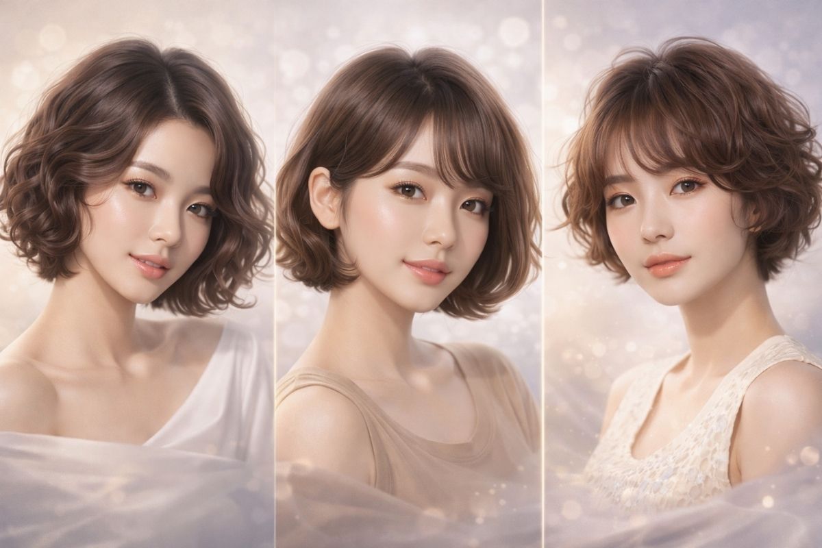 Những kiểu tóc xoăn ngắn phổ biến