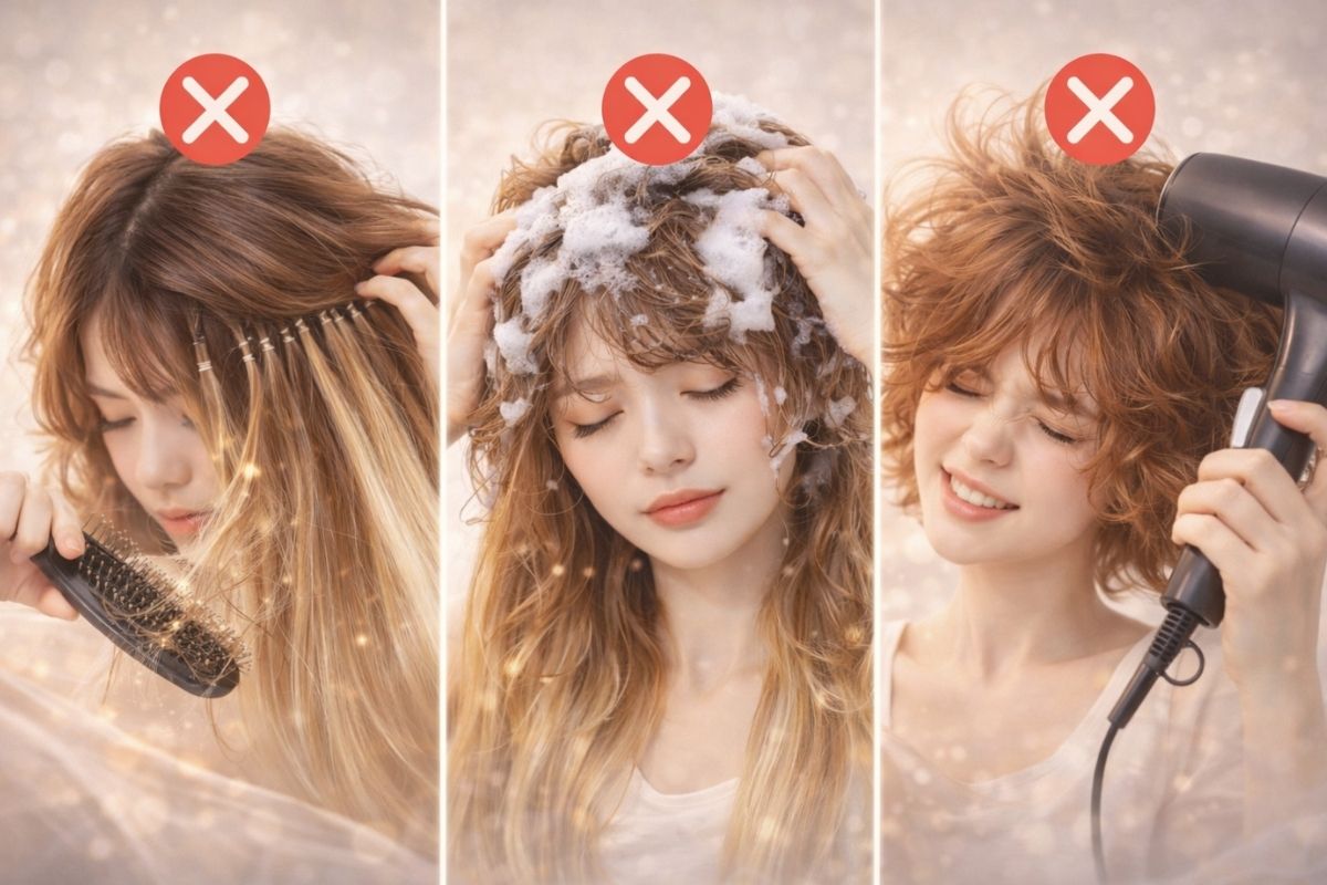 Những sai lầm cần tránh để việc chăm sóc tóc nối đạt hiệu quả cao