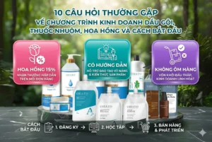 10 Câu Hỏi Thường Gặp Về Chương Trình Kinh Doanh Dầu Gội